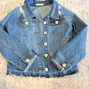 Pinc Light Blue Kids Denim Jacket